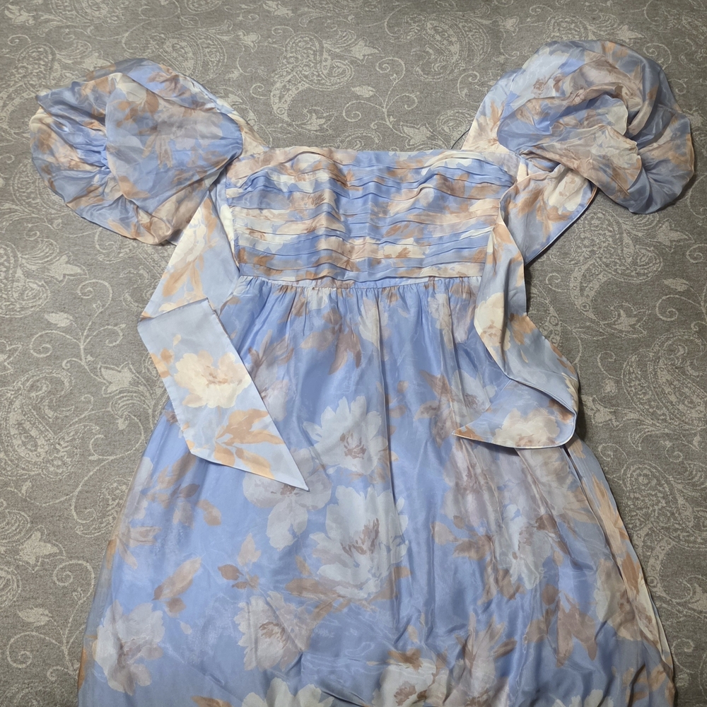 Abercrombie Emerson Drama Bow Back Dress (Size S Petite)